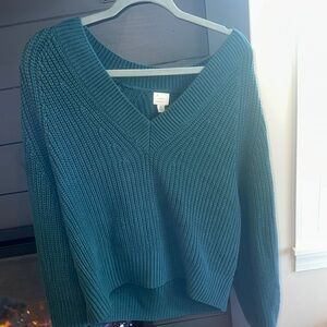 Women's Teal Sweater